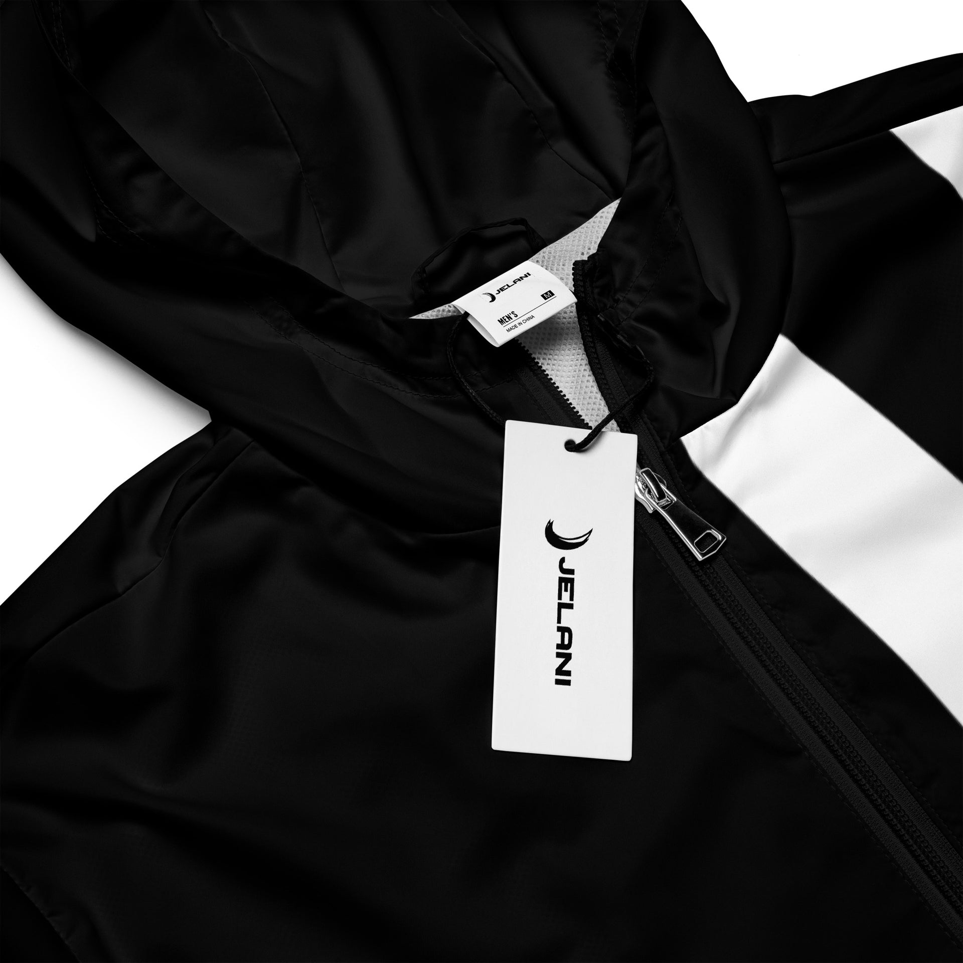JELANI Windbreaker Men's Jacket – Black